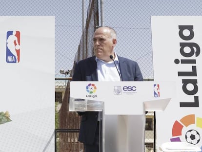 Javier Tebas, presidente de LaLiga