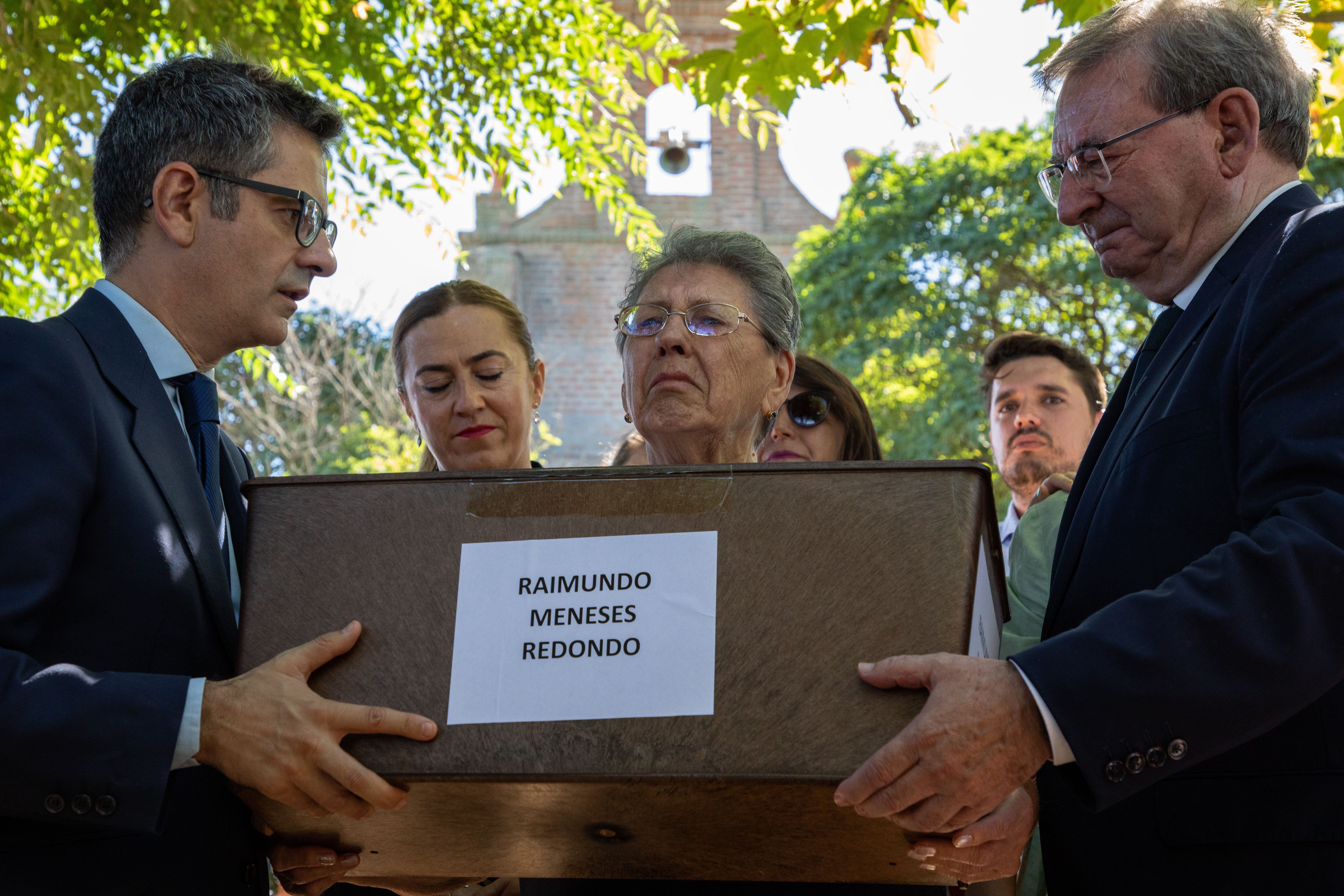 El ministro en funciones de la Presidencia, Relaciones con las Cortes y Memoria Democrática, Félix Bolaños, este domingo.