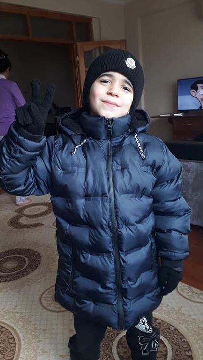 Sultan Ahmed Almoulqi, un niño sirio de seis años que murió en el naufragio del 'Summer Love', en Cutro (Italia), el 26 de febrero, en una imagen cedida.