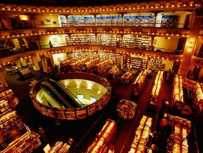 Sala principal de la librer&iacute;a El Ateneo Grand Splendid, en Buenos Aires. 