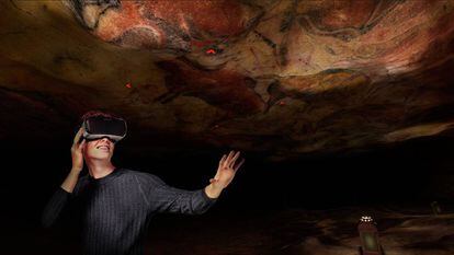 En colaboración con Gim Geomatics, Virtualware ha desarrollado una aplicación móvil que sumerge al espectador en la cueva de Altamira.