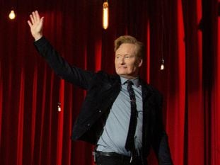 Conan O'Brien, en su último programa.