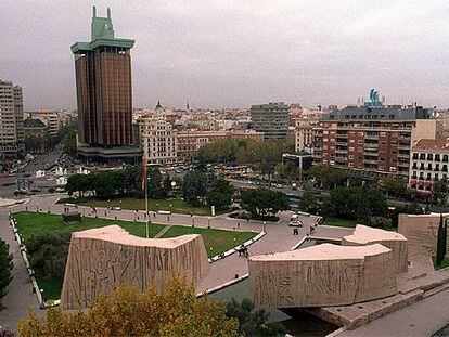 Vista de la plaza de Colón, que acogerá la exposición de la EMVS a partir del 20 de noviembre.