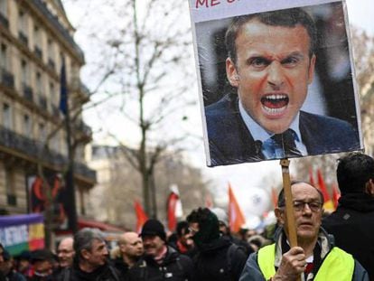 Manifestación en Francia.