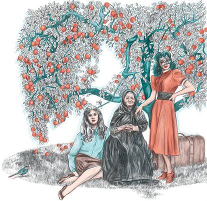 Ilustración para el libro 'Nosotros, los Rivero'.
