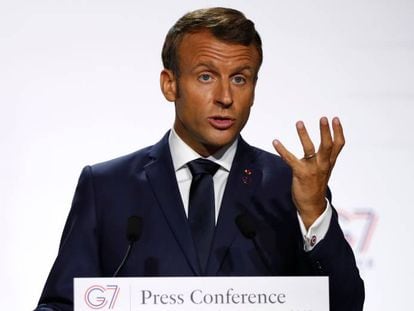 Emmanuel Macron, primer ministro de Francia