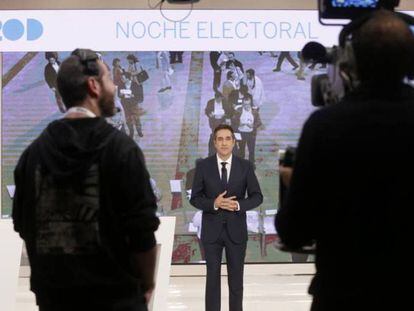 Imagen del programa especial que realizó EL PAÍS en las últimas elecciones.