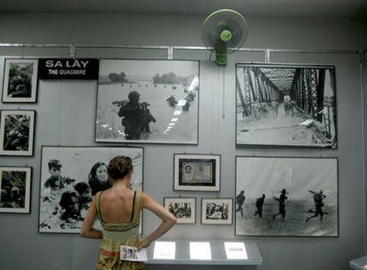 Sala del Museo de Recuerdos de Guerra de Ciudad Ho Chi Minh, Vietnam