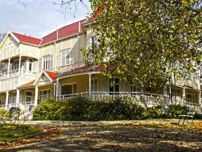 La casa de veraneo de la escritora argentina Victoria Ocampo en Mar del Plata, convertida hoy en el centro cultural Villa Victoria.