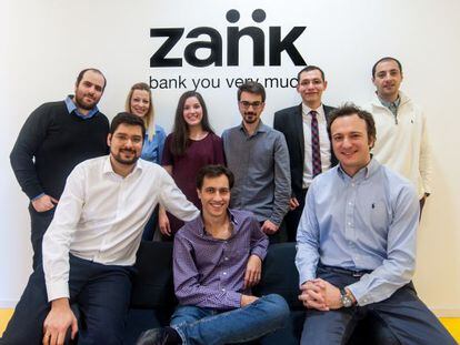 El equipo de Zank. 