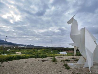 Rotonda de la Pajarita, en Jaén.