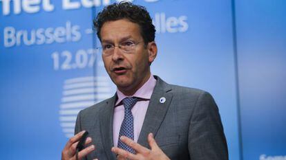 El president de l'Eurogrup, Jeroen Dijsselbloem.