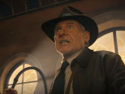 Harrison Ford, en 'Indiana Jones y el dial del destino'.