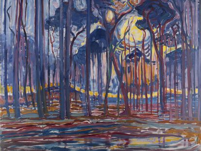 'Bosques cerca de Oele' (1908).