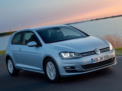 Un Volkswagen Golf de 2013.