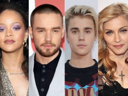 Rihanna, Liam Payne, Justin Bieber y Madonna, algunos de los artistas que han tirado de grandes equipos de composici&oacute;n para intentar tener un &eacute;xito en la radiof&oacute;rmula.