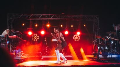 Actuación de Crystal Murray en la pasada edición de SON Estrella Galicia Posidonia.