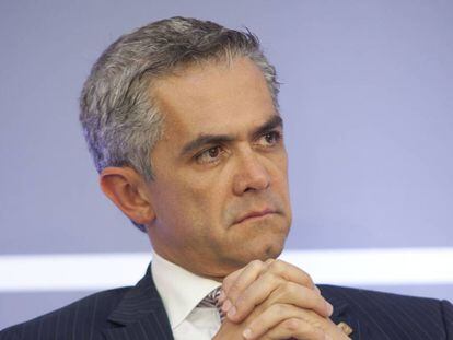 El alcalde de la Ciudad de M&eacute;xico, Miguel Mancera.