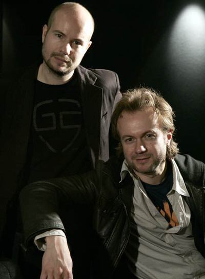 David (izquierda) y Tristán Ulloa.