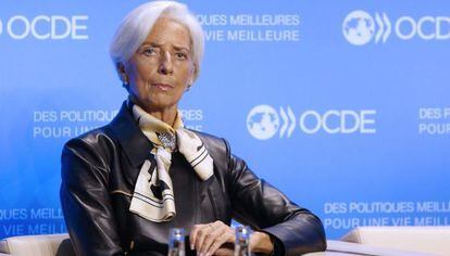 La directora general del FMI, Christine Lagarde.