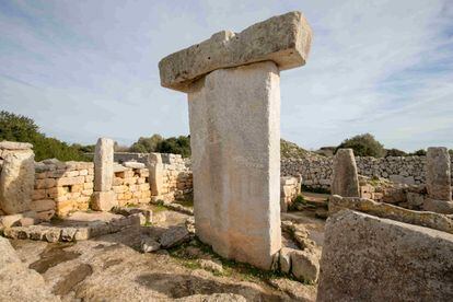 Torralba den Salort, otro de los yacimientos de Menorca.