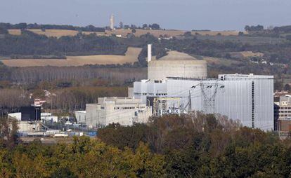La central nuclear francesa de Golfech.
