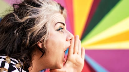 Caitlin Moran, fotografiada el pasado octubre en el hotel Innside by Meliá Calviá Beach (Mallorca).