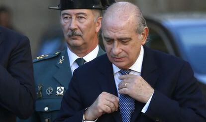  El ministro del Interior, Jorge Fern&aacute;ndez D&iacute;az.