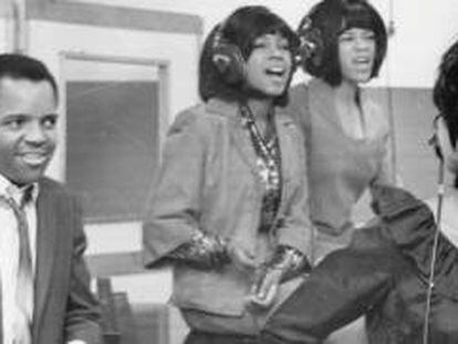 Berry Gordy y las Supremes.