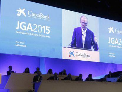 El presidente de CaixaBank, Isidre Fain&eacute;. EFE/Archivo