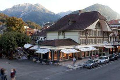El restaurante de estilo vienés Schuh, en Interlaken (Suiza).