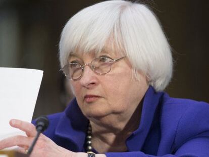 Janet Yellen, presidenta de la Reserva Federal (Fed). 