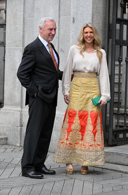 Los duques de Terranova, Gonzalo de la Cierva y Patricia Olmedilla. 