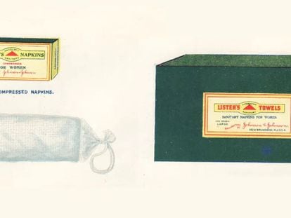 Las toallas Lister, unas almohadillas de algodón de 1897, precursoras de los tampones actuales, fueron probablemente los primeros productos sanitarios desechables que se vendieron en el mundo.
