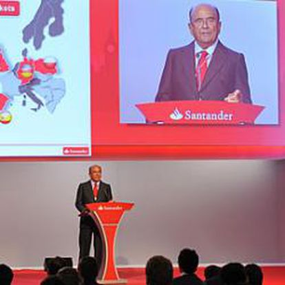 Botín apuesta por España para impulsar a Santander en Bolsa