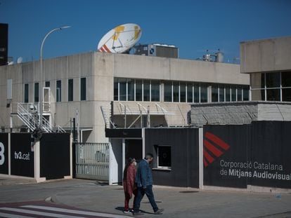 Exterior de las instalaciones de TV3 en Sant Joan Despí (Barcelona).