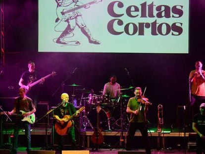 Concierto de Celtas Cortos en Gran Canaria.