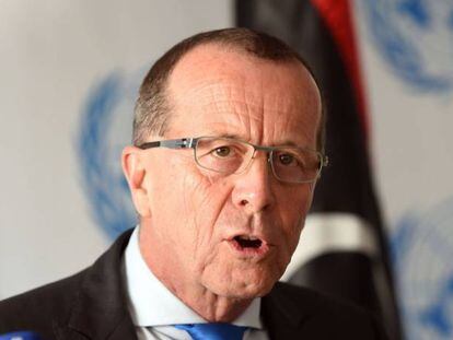 El enviado especial de la ONU para Libia, Martin Koble.