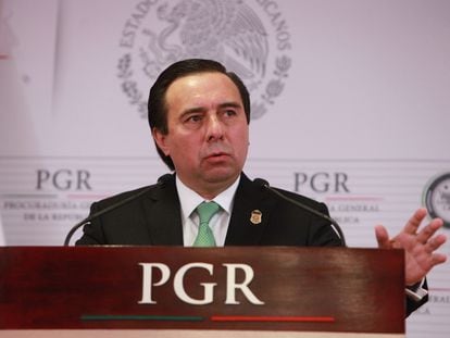 El exjefe de la agencia de investigación de la Procuraduría General de la República, Tomás Zerón, en 2015.