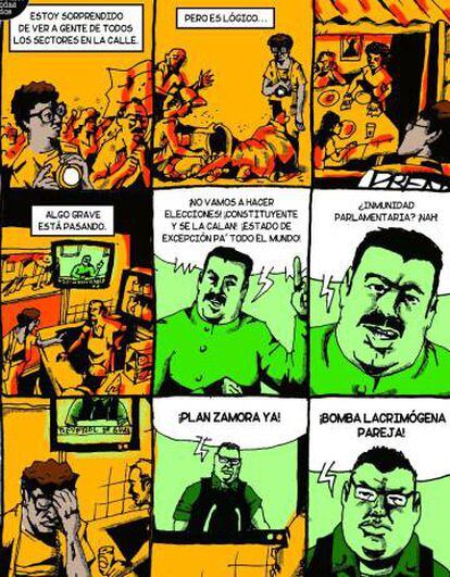 Cómics para contar lo que pasa en Venezuela.