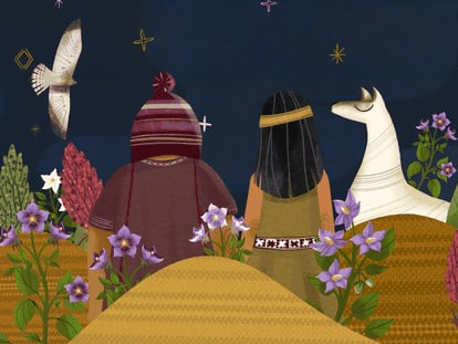 Un fotograma de la animación 'La leyenda de la papa', producida por el Museo Nacional de Etnografía y Folklore (MUSEF) de Bolivia.