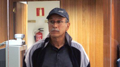 El exjefe de ETA Joseba Arregi Erostarbe, Fiti, durante el juicio celebrado contra él en 2005 por el envió de un paquete-bomba a un funcionario de prisiones en 1989.