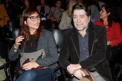 Jimena Coronado y Joaquín Sabina, en octubre de 2019.
