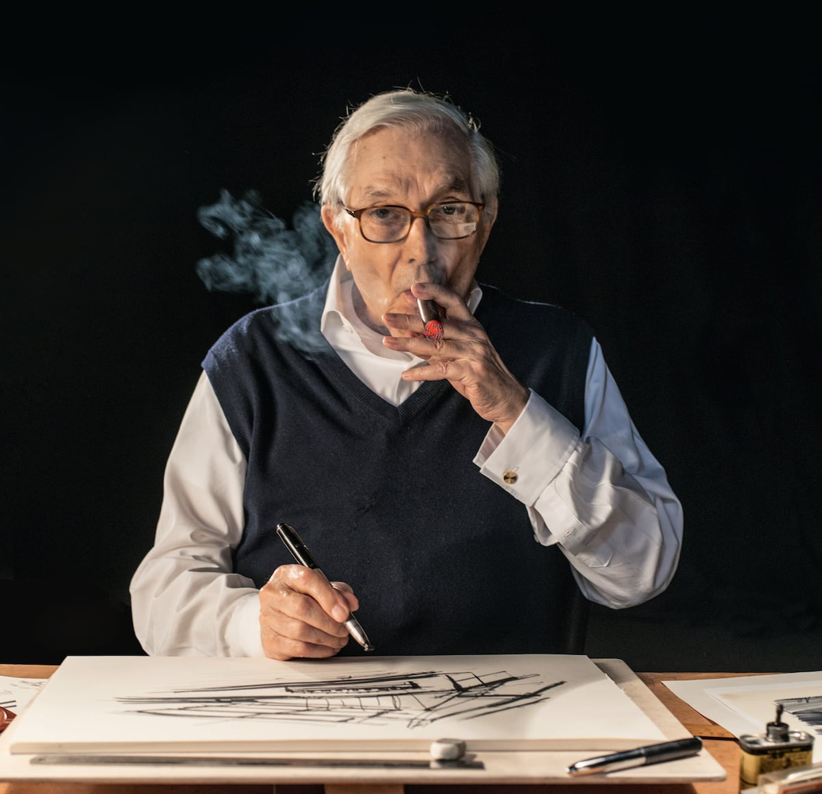 Ken Adam, set set giant from James Bond to Stanley Kubrick The