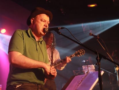 Edwyn Collins, durante un concierto en Madrid en 2010.