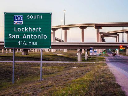 Imagen de la autopista SH-130, construida por Ferrovial en el entorno de Austin (Texas). 