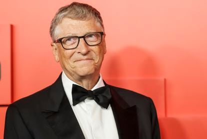 Bill Gates posa en la alfombra roja de la gala de la revista Time 100 el pasado día 8 de junio.