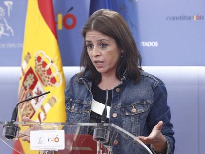 En vídeo, declaraciones de Adriana Lastra, portavoz del PSOE en el Congreso.
