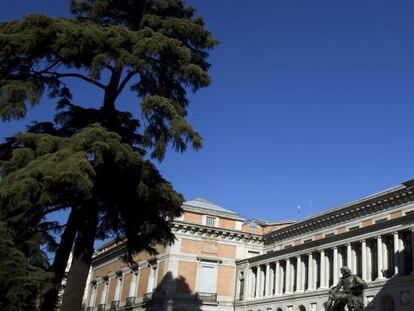 Fachada de Velázquez del Museo del Prado.