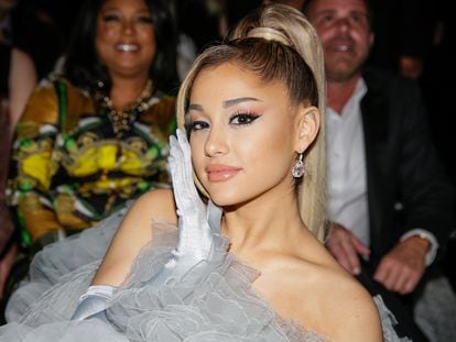 Ariana Grande, en los premios Grammy celebrados en Los Ángeles en enero de 2020.